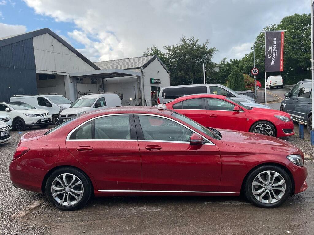Mercedes-Benz C Class 2.1 C220d Sport 7G-tronic Euro 6 S S WX16JYW Red #4