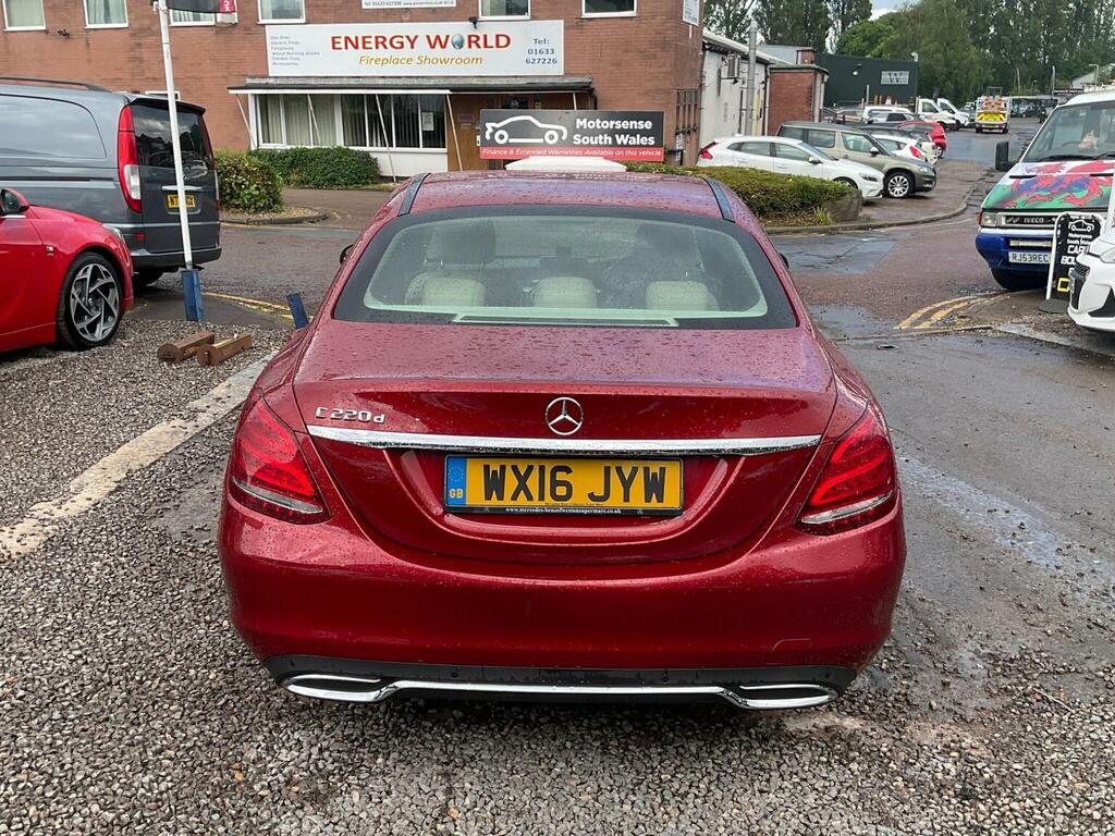 Mercedes-Benz C Class 2.1 C220d Sport 7G-tronic Euro 6 S S WX16JYW Red #2