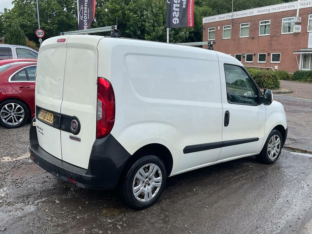 Fiat Doblo 1.3 Multijetii Sx L1 H1 Euro 6 White #3