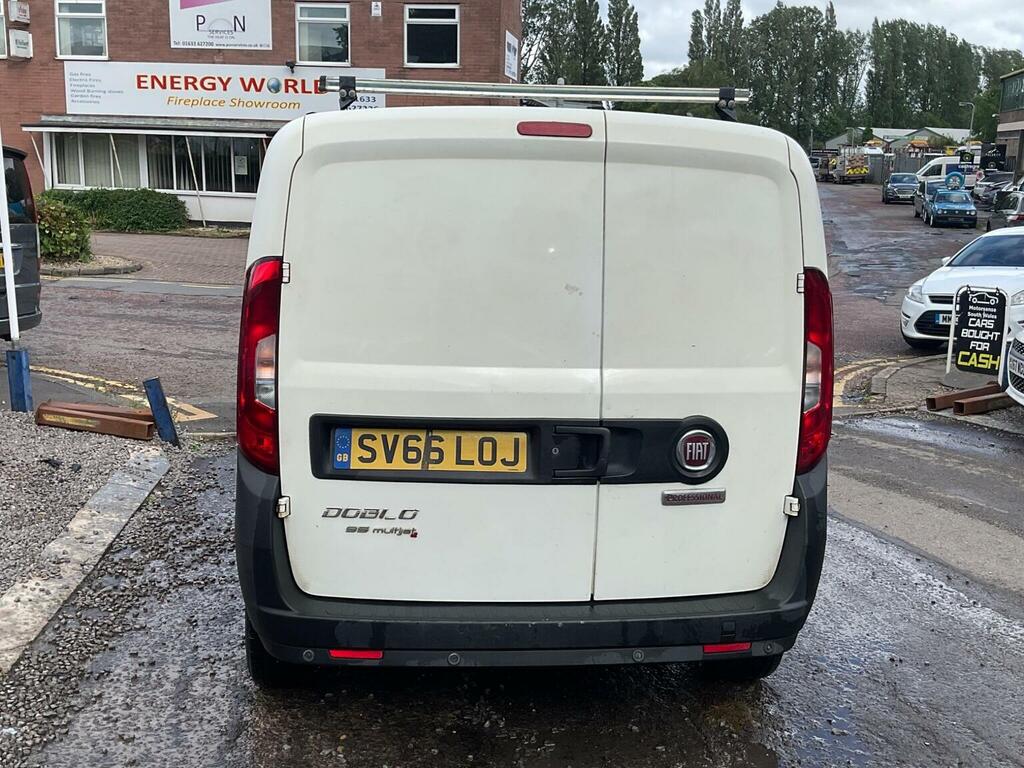 Fiat Doblo 1.3 Multijetii Sx L1 H1 Euro 6 White #2