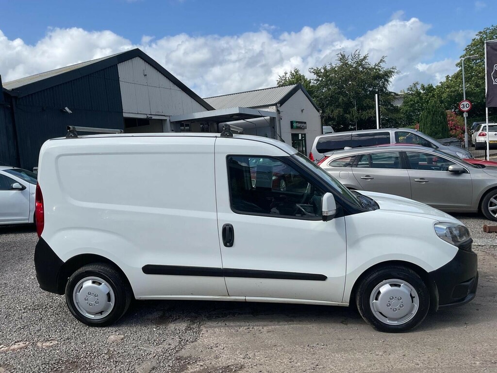 Fiat Doblo 1.3 Multijetii Sx L1 H1 Euro 6 White #4