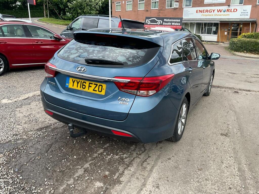 Hyundai I40 1.7 Crdi Se Nav Blue Drive 139 Bhp Blue #73