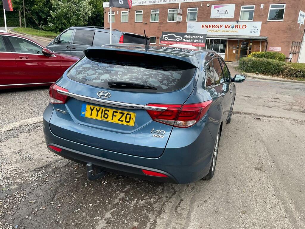 Hyundai I40 1.7 Crdi Se Nav Blue Drive 139 Bhp Blue #72