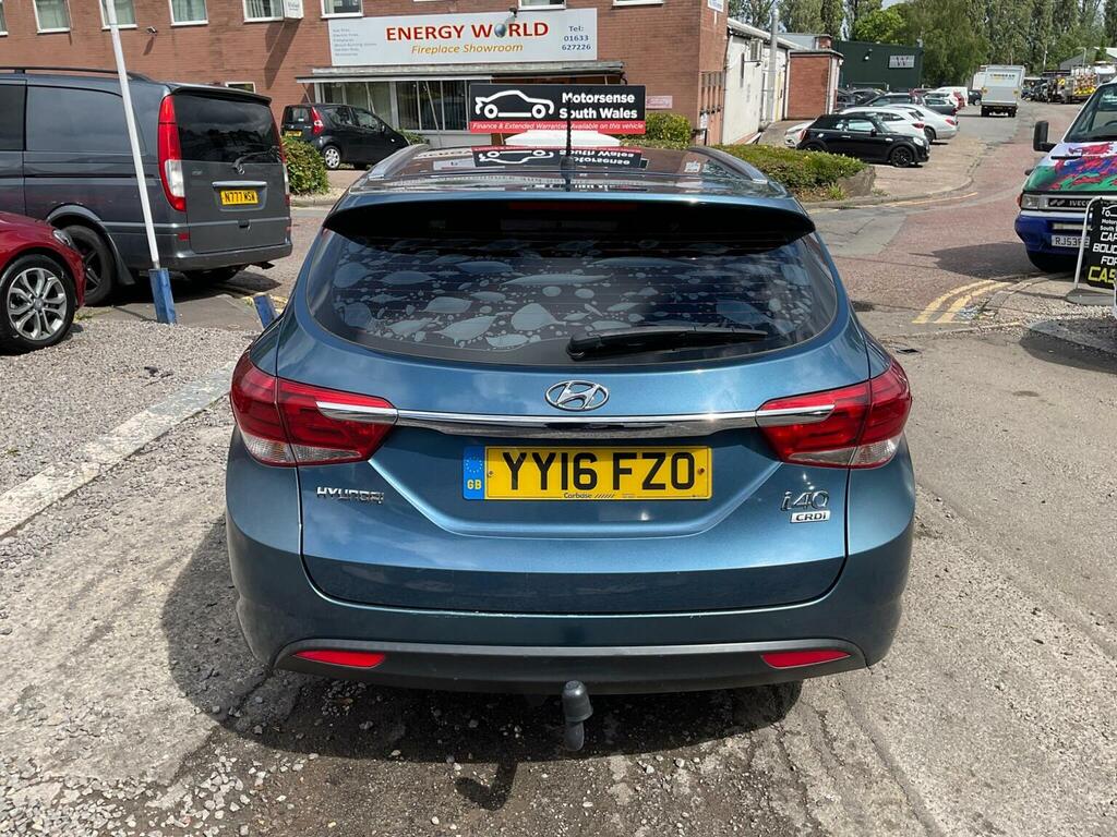 Hyundai I40 1.7 Crdi Se Nav Blue Drive 139 Bhp Blue #8