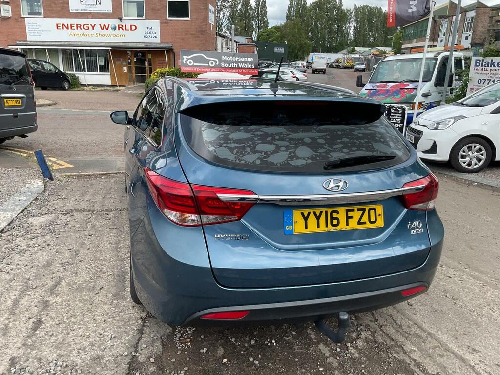 Hyundai I40 1.7 Crdi Se Nav Blue Drive 139 Bhp Blue #77