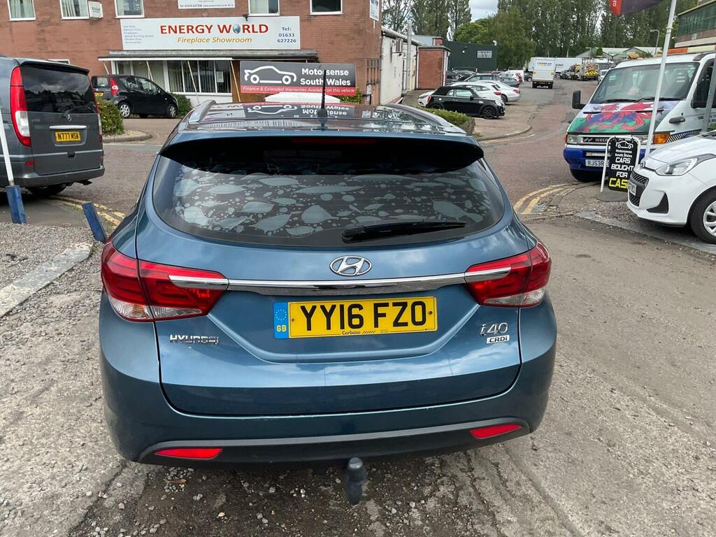 Hyundai I40 1.7 Crdi Se Nav Blue Drive 139 Bhp Blue #79