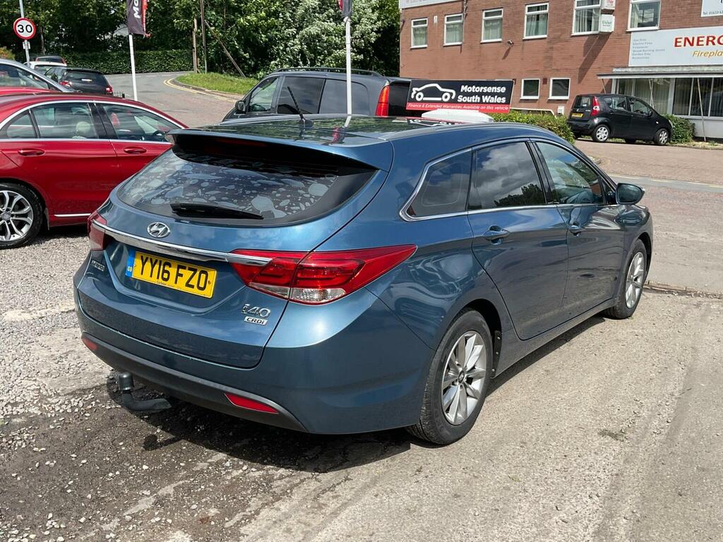 Hyundai I40 1.7 Crdi Se Nav Blue Drive 139 Bhp Blue #9