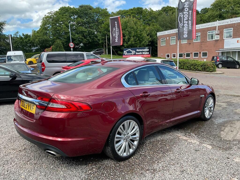 Jaguar XF 3.0D V6 Portfolio Euro 5 S S Red #4