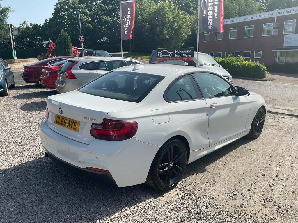 BMW 2 Series 2.0 218D M Sport Euro 6 S S White #4