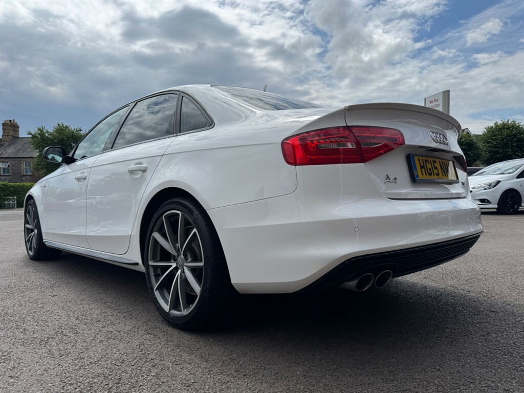 Audi A4 2.0 Tdi S Line Saloon Euro 5 S Silver #9