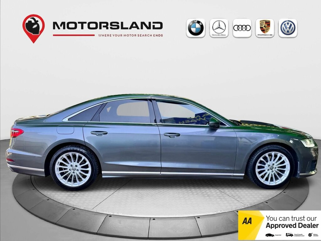 Audi A8 3.0 Tdi V6 50 S Line Tiptronic Quattro Euro 6 Ss Grey #3
