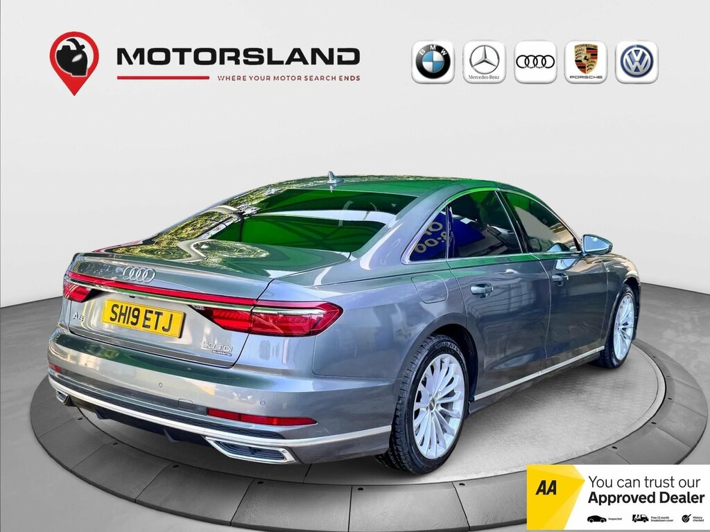 Audi A8 3.0 Tdi V6 50 S Line Tiptronic Quattro Euro 6 Ss Grey #4