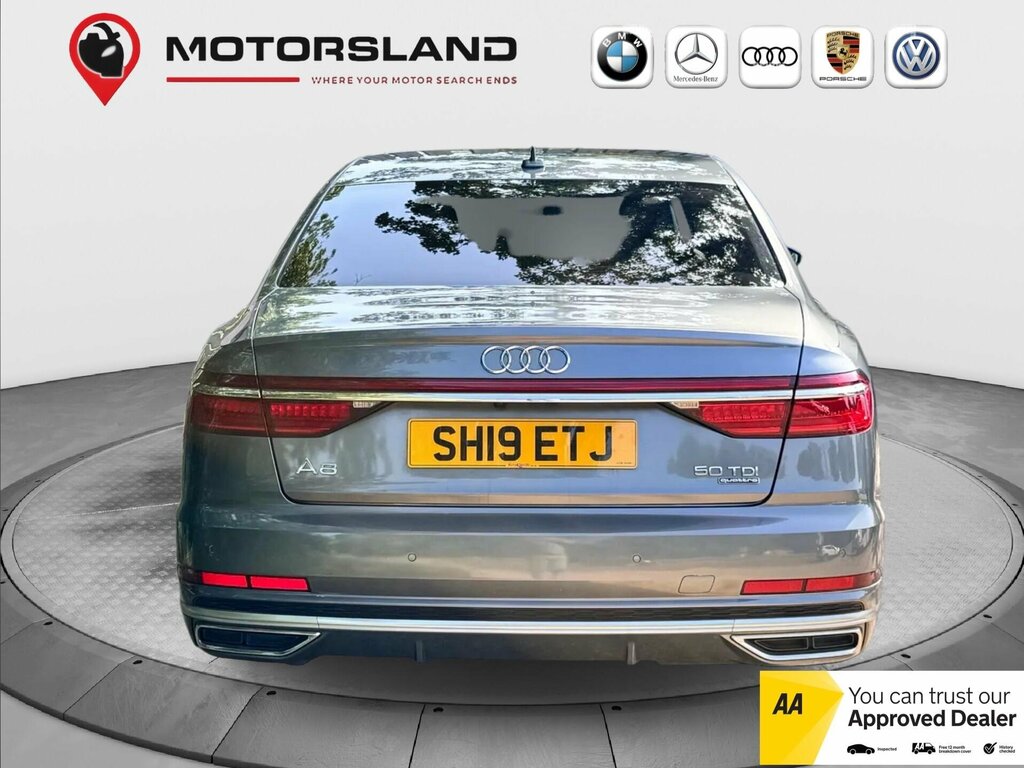 Audi A8 3.0 Tdi V6 50 S Line Tiptronic Quattro Euro 6 Ss Grey #6