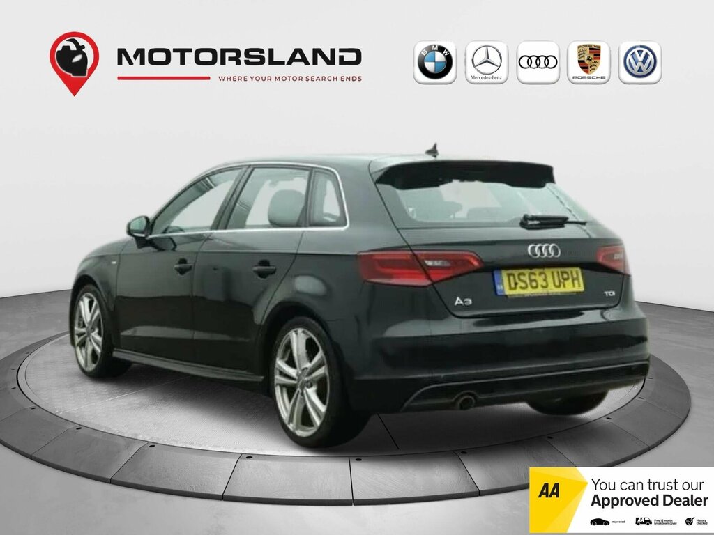Audi A3 1.2 Tfsi Sport. Black. Ideal 1St Car. Fresh Cambel Black #3