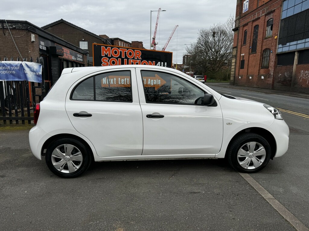 Nissan Micra Hatchback 1.2 Visia 201414 YG14YPL White #5
