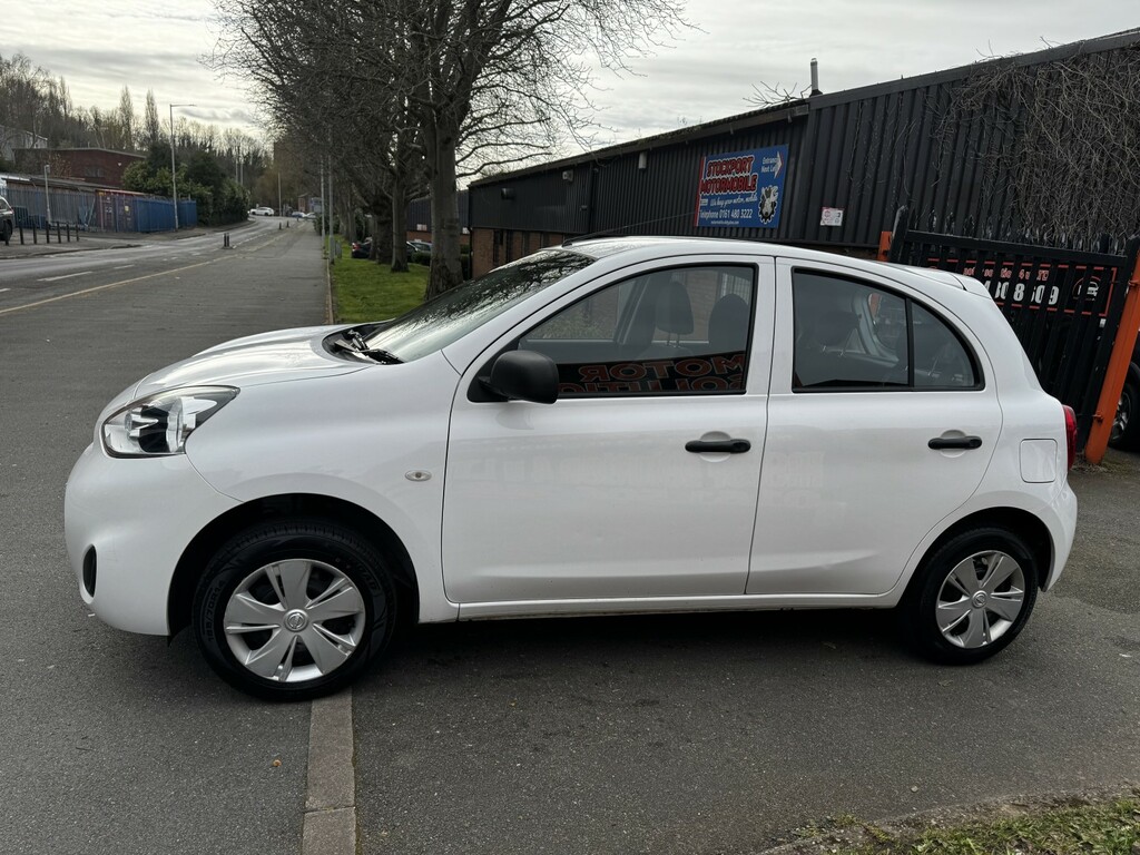 Nissan Micra Hatchback 1.2 Visia 201414 YG14YPL White #6