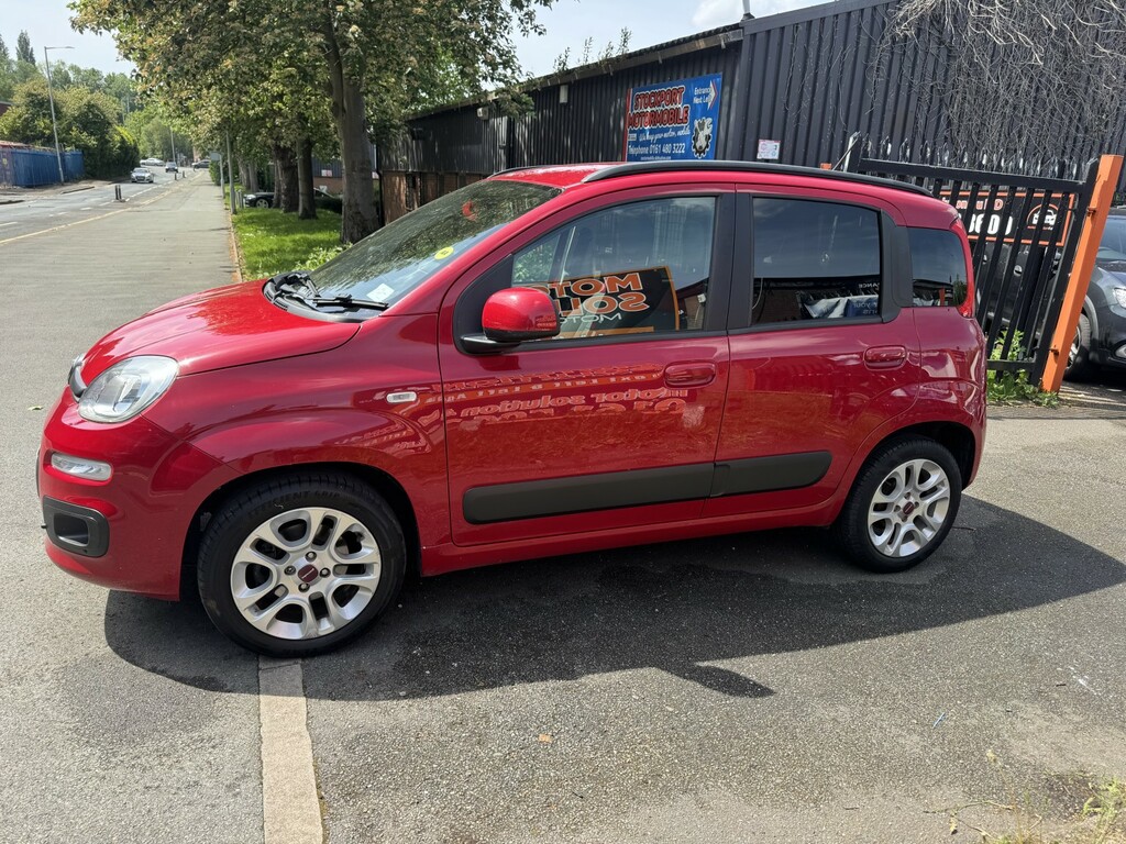 Fiat Panda Hatchback 1.2 Panda 1.2 69 Bhp Lounge 201212 WG12AUT Red #6