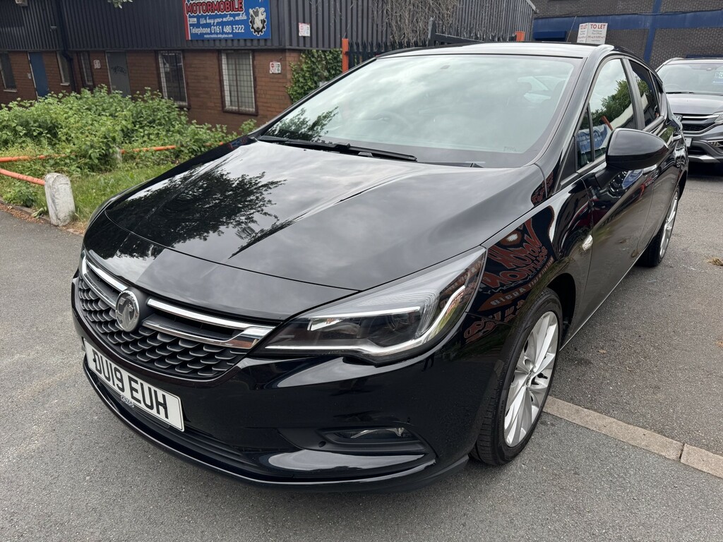 Vauxhall Astra Hatchback 1.4 I Turbo Design 201919 DU19EUH Black #3