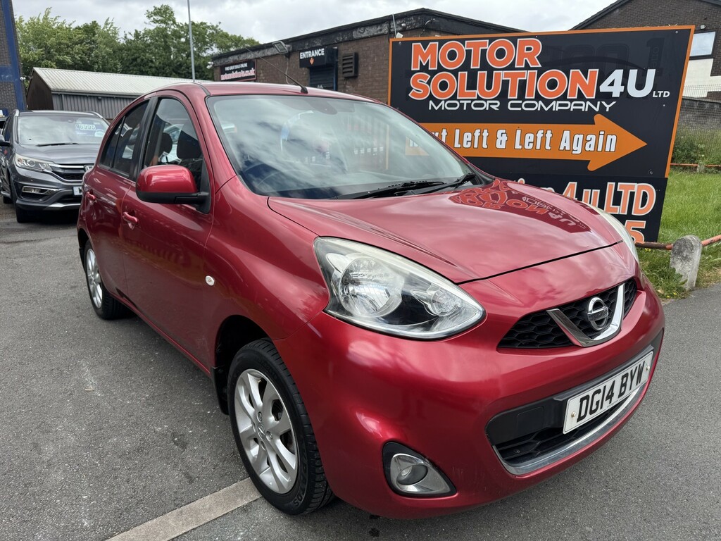 Nissan Micra Hatchback 1.2 Acenta 201414 Red