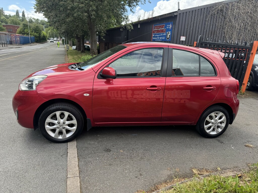 Nissan Micra Hatchback 1.2 Acenta 201414 DG14BYW Red #6