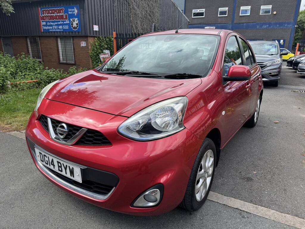Nissan Micra Hatchback 1.2 Acenta 201414 DG14BYW Red #3