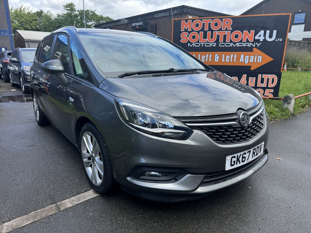 Vauxhall Zafira Tourer 1.4 I Turbo Sri Grey
