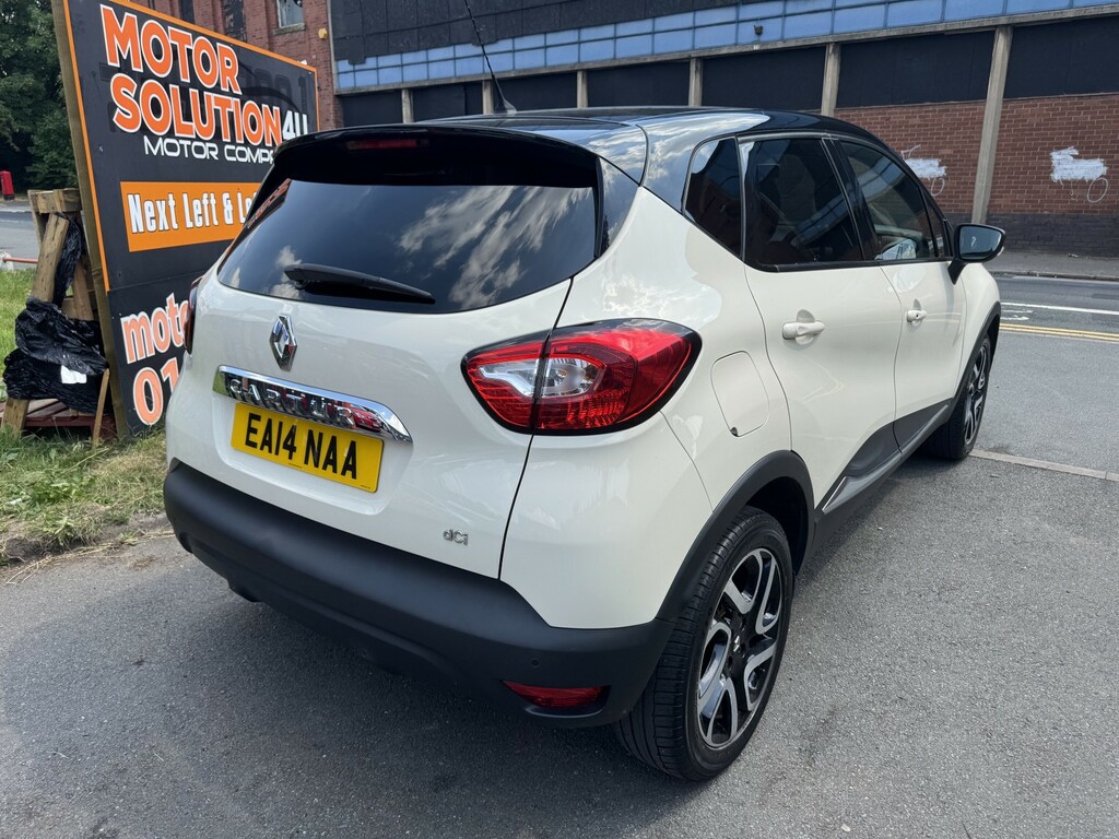 Renault Captur 1.5 Dynamique S Nav Dci 90 White #2