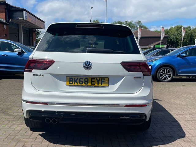 Volkswagen Tiguan 2018 2.0 Tdi R-line Suv Dsg 4Motion Eur White #5