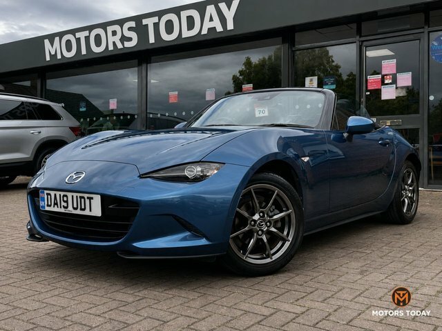 Mazda MX-5 2019 1.5 Skyactiv-g Sport Nav Convertible Pet Blue