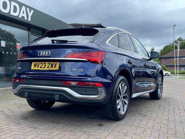 Audi Q5 2023 2.0 Tdi 40 S Line Sportback S Tron Blue #6