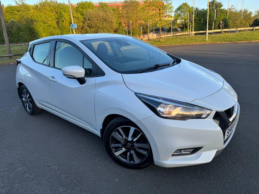 Nissan Micra Hatchback 0.9 Ig-t Acenta Euro 6 Ss 20181 SH18BTV White