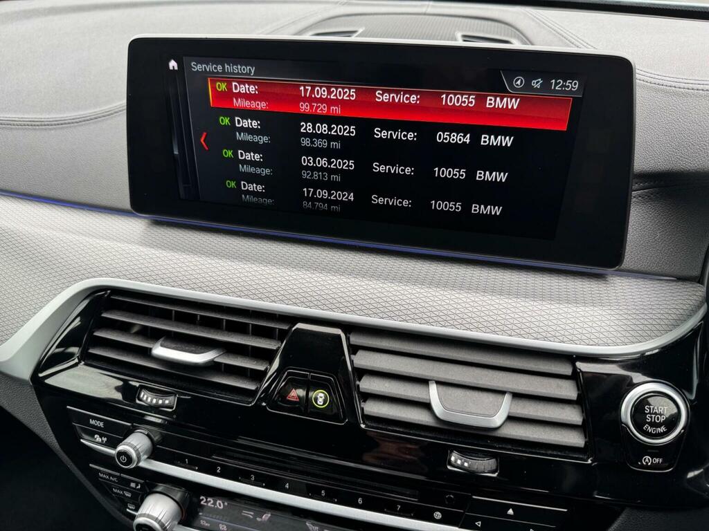 BMW 5 Series 530I M Sport 2017 Black #31