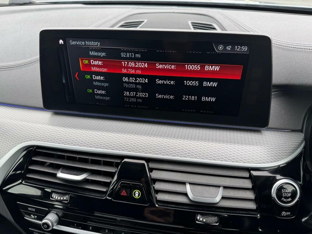 BMW 5 Series 530I M Sport 2017 Black #30