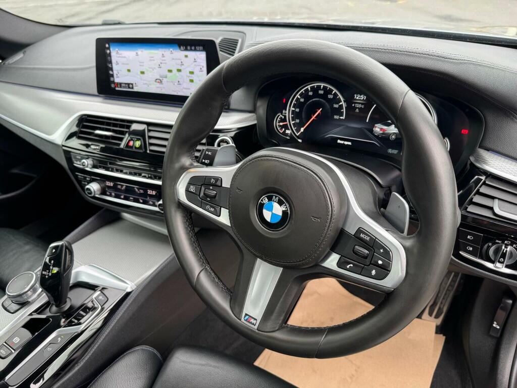 BMW 5 Series 530I M Sport 2017 Black #9