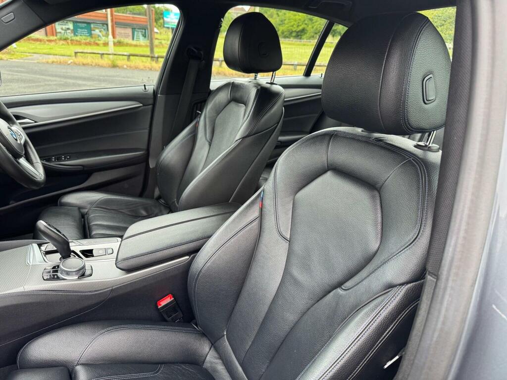 BMW 5 Series 530I M Sport 2017 Black #17