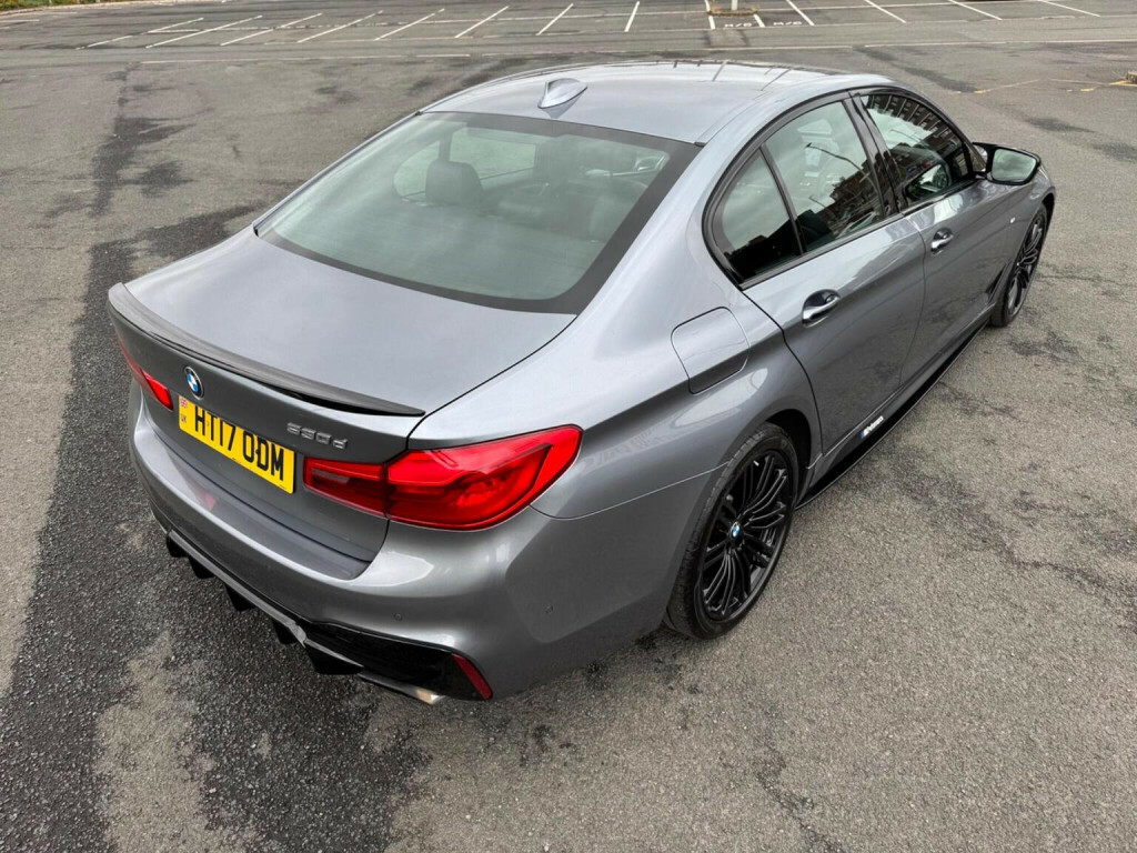 BMW 5 Series 530I M Sport 2017 Black #53