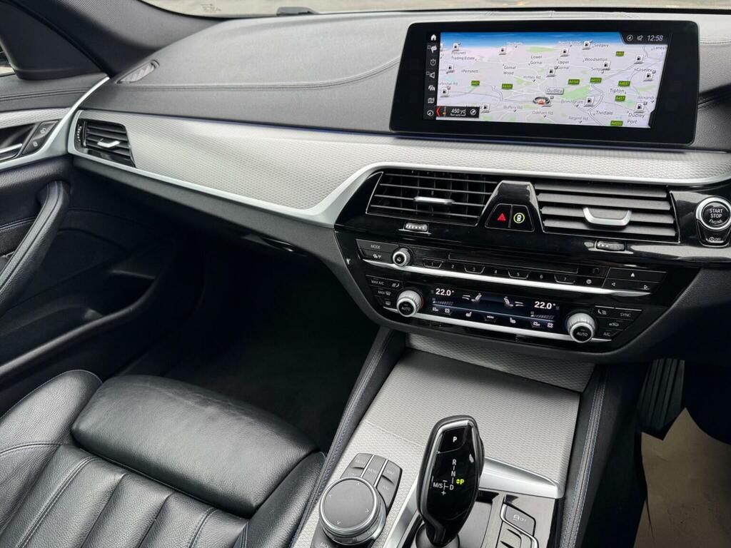 BMW 5 Series 530I M Sport 2017 Black #11