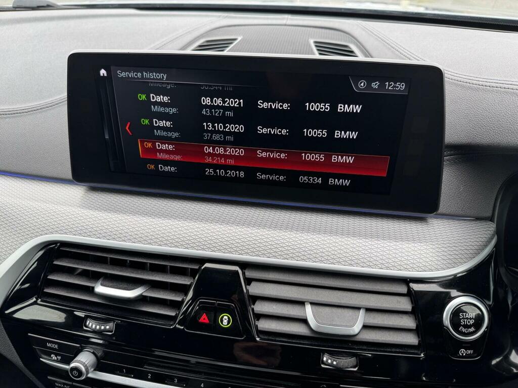 BMW 5 Series 530I M Sport 2017 Black #28