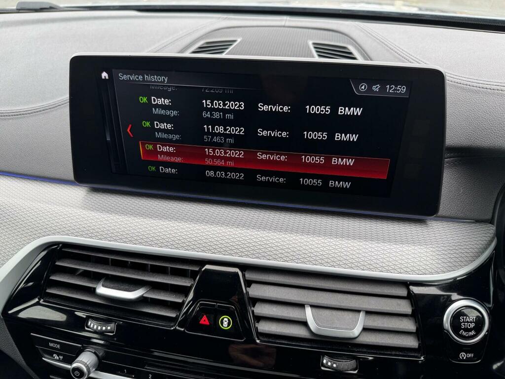 BMW 5 Series 530I M Sport 2017 Black #29