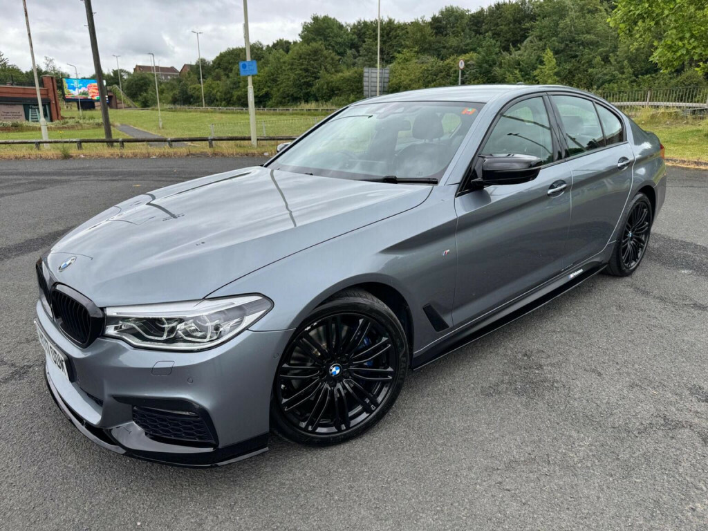 BMW 5 Series 530I M Sport 2017 Black #52