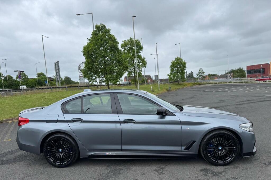 BMW 5 Series 530I M Sport 2017 Black #7