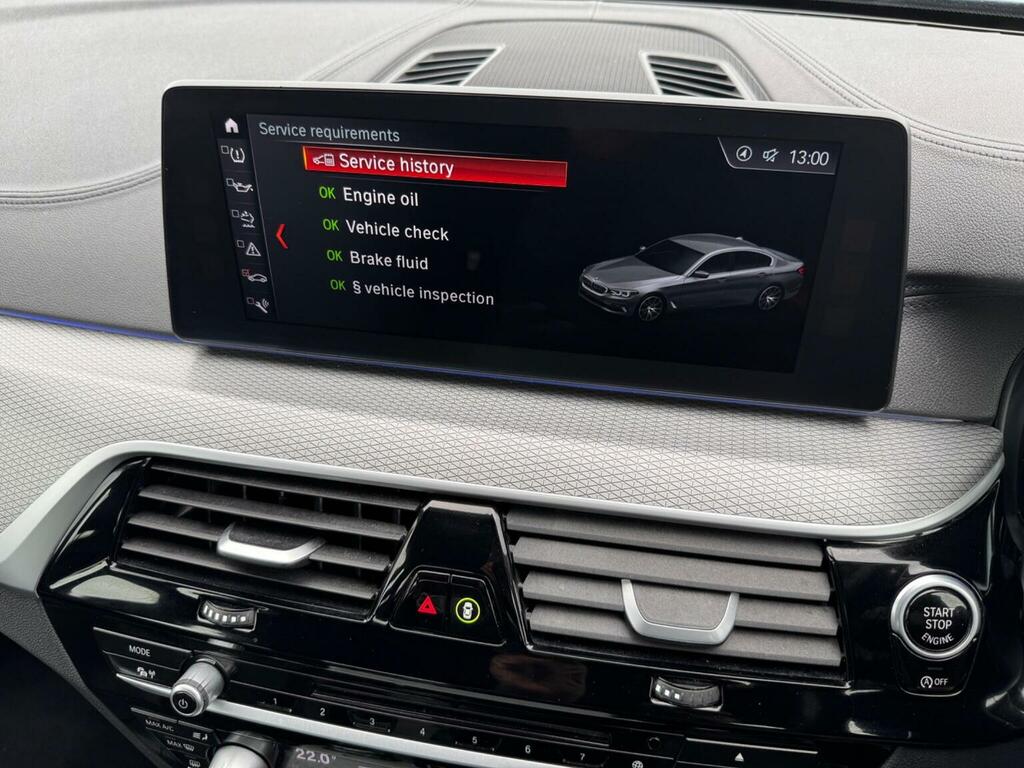 BMW 5 Series 530I M Sport 2017 Black #26