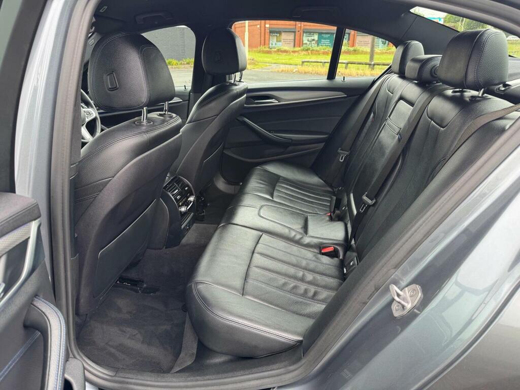 BMW 5 Series 530I M Sport 2017 Black #16