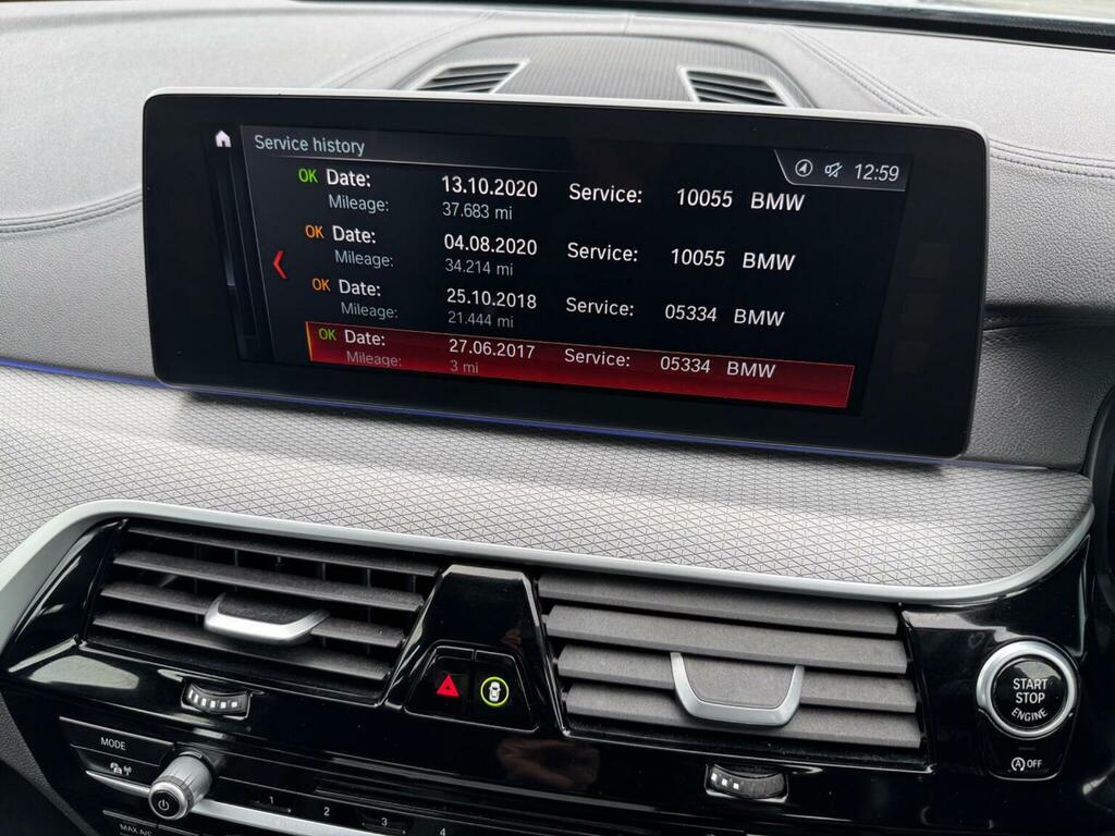 BMW 5 Series 530I M Sport 2017 Black #27