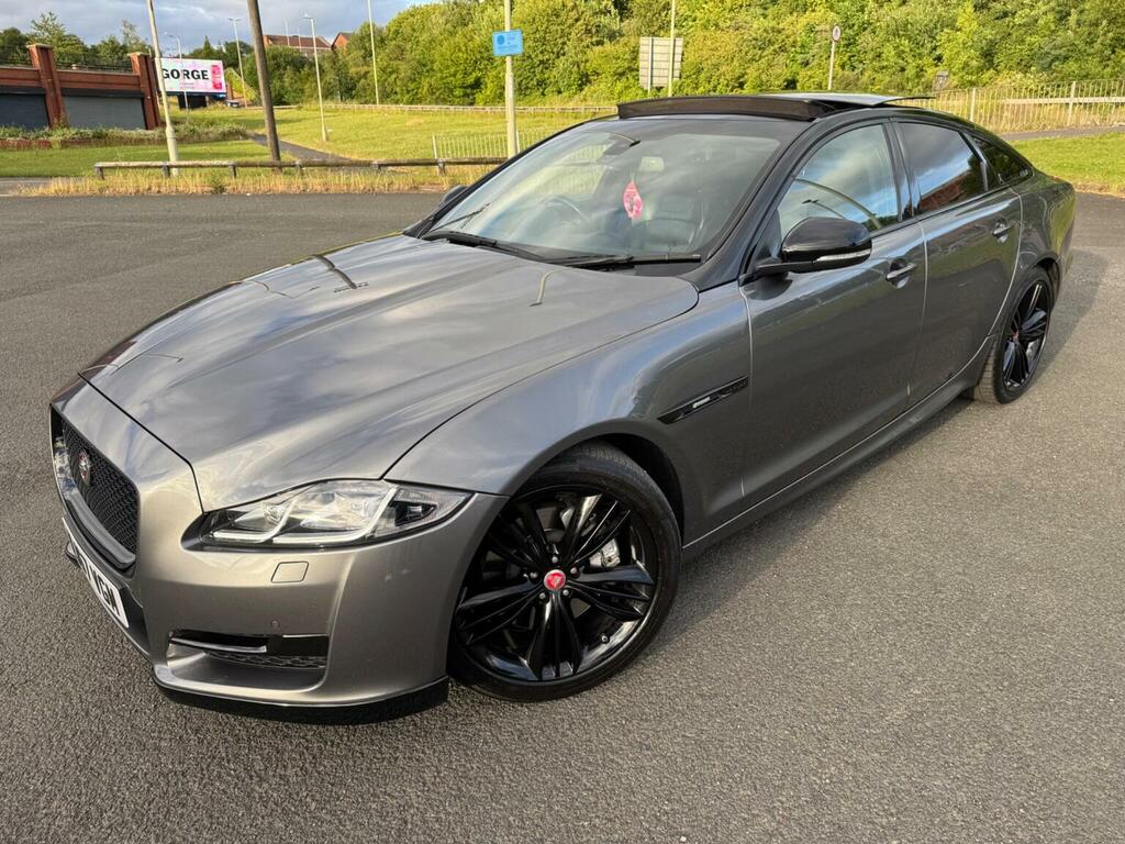 Jaguar XJ 3.0 V6 R-sport Euro 6 Ss Grey #3