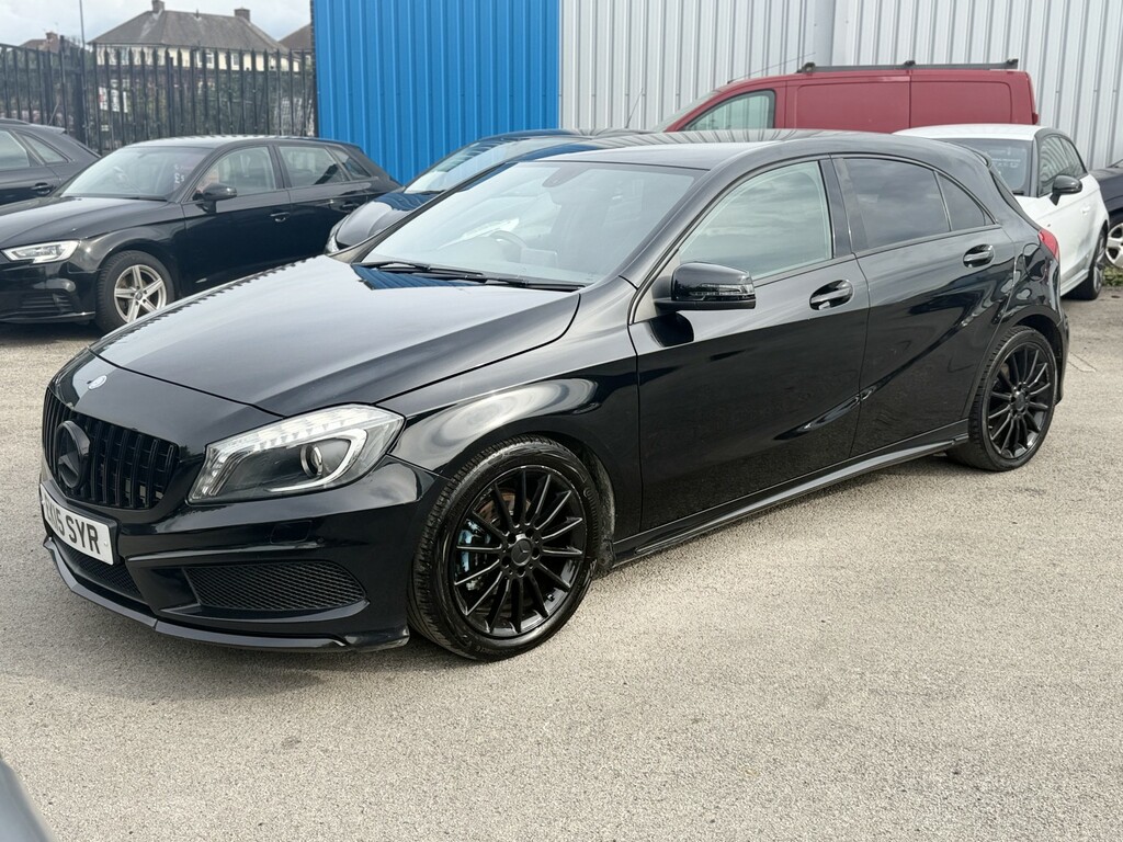 Mercedes-Benz A Class Hatchback 1.6 A200 Amg Sport Euro 6 Ss 201 EK15SYR Black #3