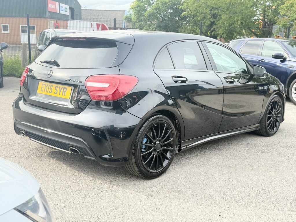 Mercedes-Benz A Class Hatchback 1.6 A200 Amg Sport Euro 6 Ss 201 EK15SYR Black #5