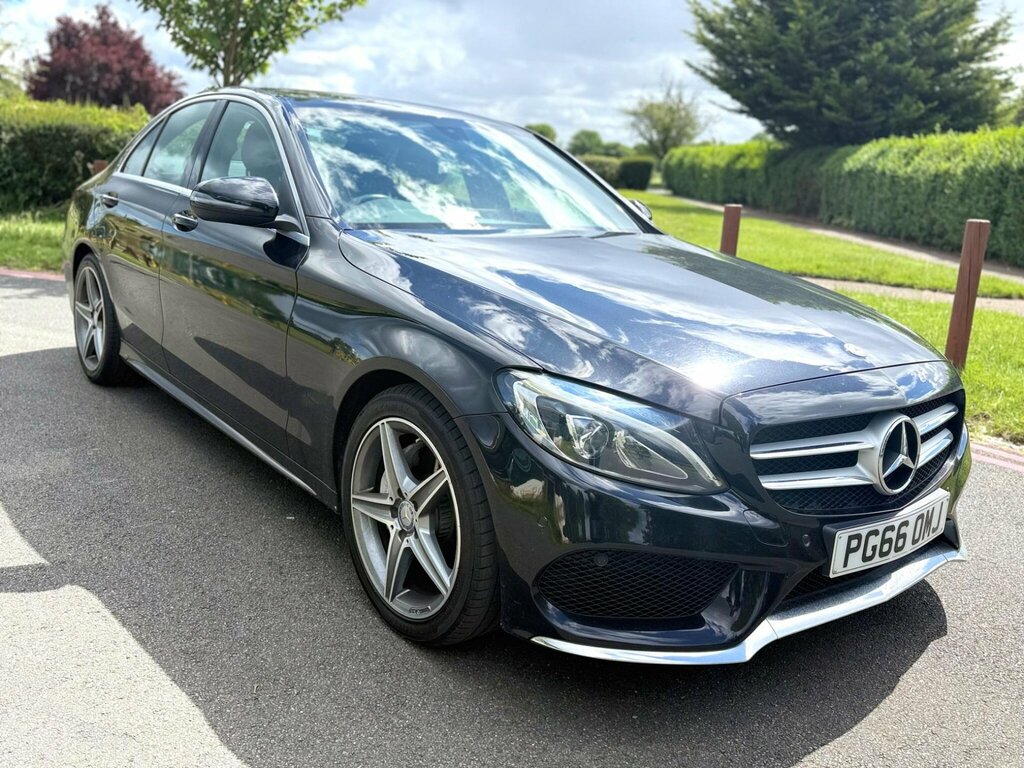 Mercedes-Benz C Class 2.1 C220d Amg Line G-tronic Euro 6 Ss Black