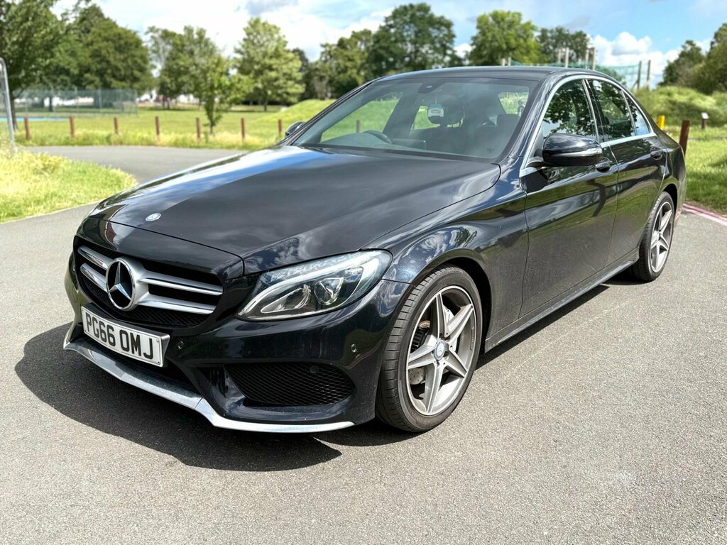 Mercedes-Benz C Class 2.1 C220d Amg Line G-tronic Euro 6 Ss Black #3