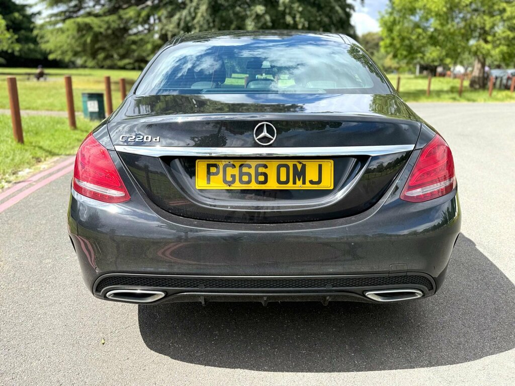 Mercedes-Benz C Class 2.1 C220d Amg Line G-tronic Euro 6 Ss Black #6